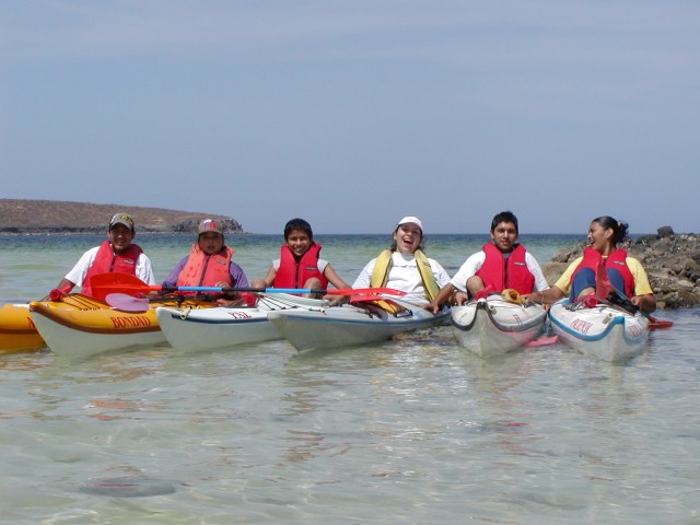 This is what the kayaking ministry looks like