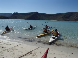 This was the official relaunch of the sea kayaking ministry.